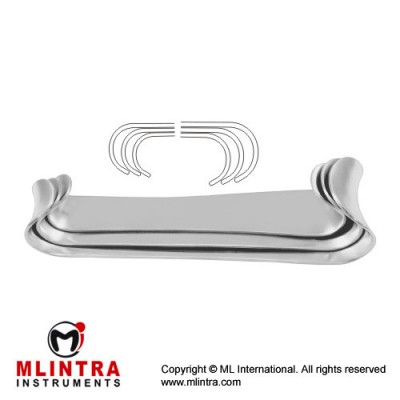 Roux Retractor Set of Fig. 1, Fig. 2 and Fig. 3 Stainless Steel,